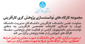 برگزاری کارگاه‌های توانمندسازی در پژوهش گری کارآفرینی ویژه هفته پژوهش آذرماه ۱۴۰۴
